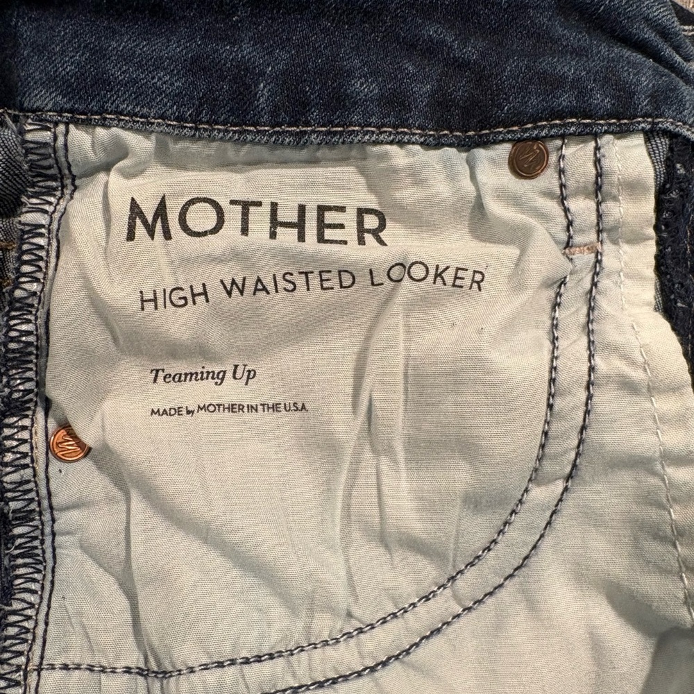 Mother “High Waisted Looker” Size 26 Jeans - Picture 3 of 14
